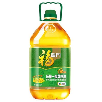 苏宁易购 福临门 家香味 非转基因压榨菜籽油 5l